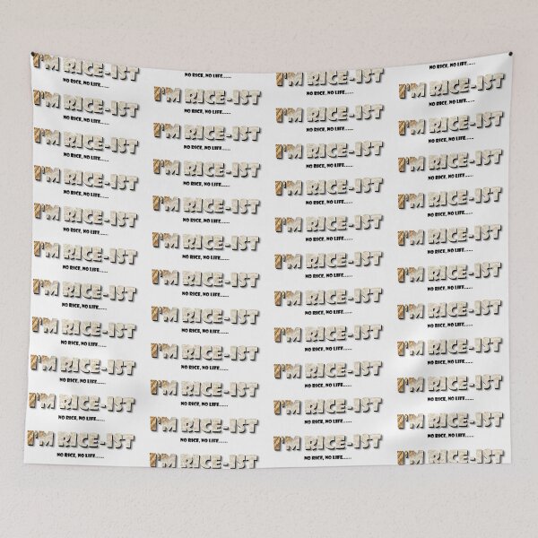 Item preview, Funny Rice meme, I'm Rice-ist, don't be a Racist! designed and sold by OiaK.