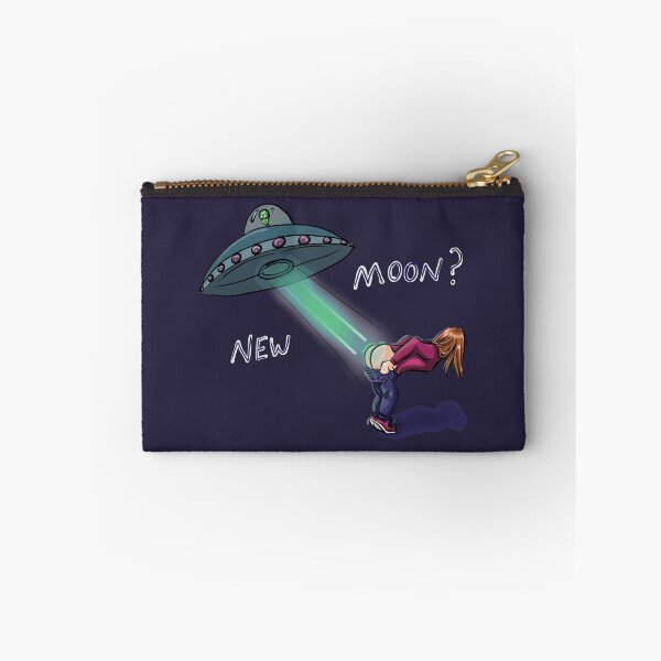 Item preview, Copy of Alien Discovers a New Moon: L-R : text designed and sold by SarahViiyaArt.