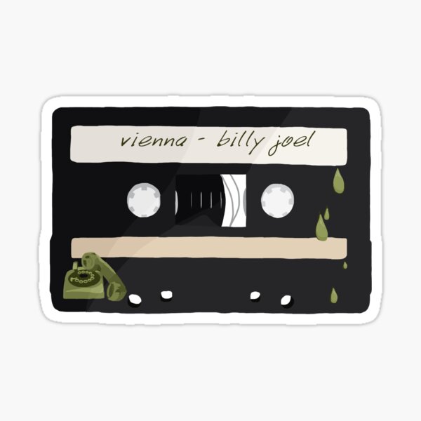 Vienna Casette Sticker