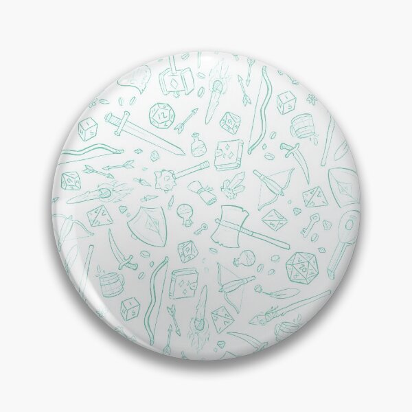 Item preview, DnD Pattern Teal designed and sold by Alexa Martin.