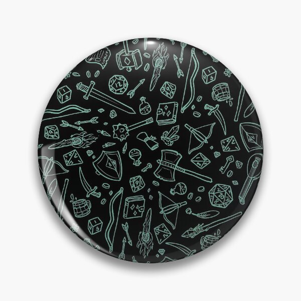 Item preview, DnD Pattern Teal 2 designed and sold by Alexa Martin.