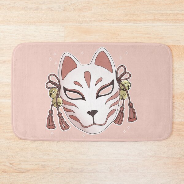 Item preview, Kitsune Mask on Pink designed and sold by Tiffany Johnson.