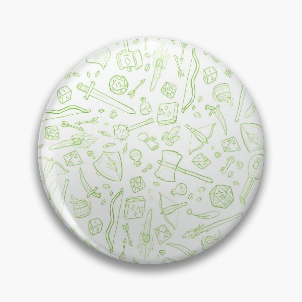 Item preview, DnD Pattern Green designed and sold by Alexa Martin.