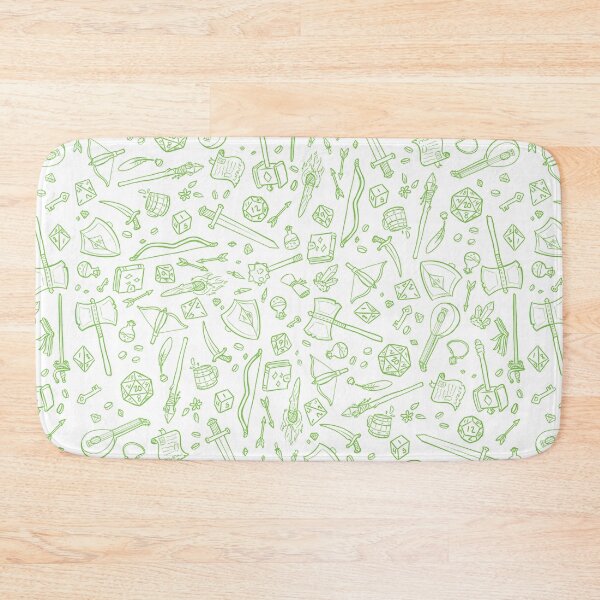 Item preview, DnD Pattern Green designed and sold by Alexa Martin.