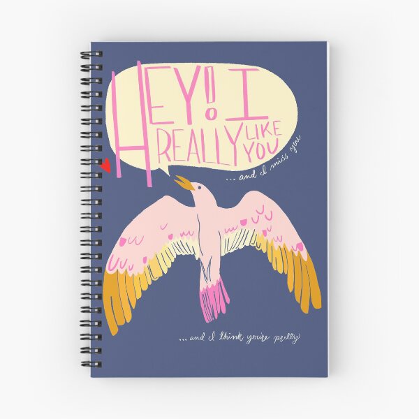 Item preview, I really like you, I miss you, and I think you’re pretty  designed and sold by JustJaneArt.