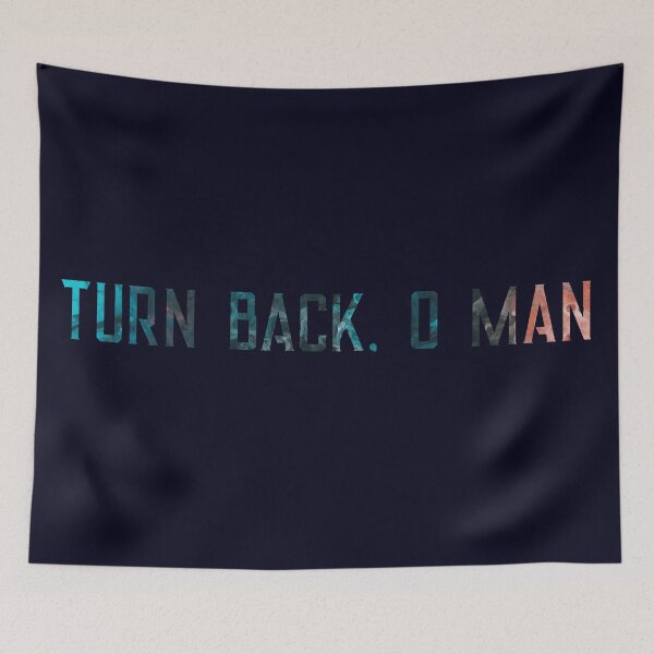 Item preview, Turn Back, O Man designed and sold by Theatre Thoughts.