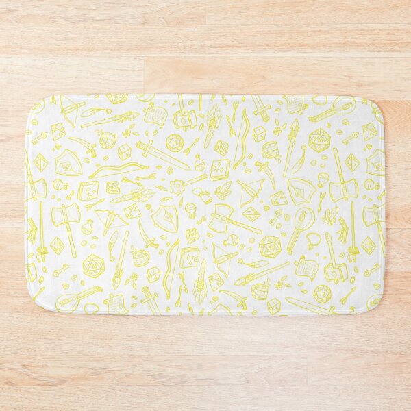 Item preview, DnD Pattern Yellow designed and sold by Alexa Martin.