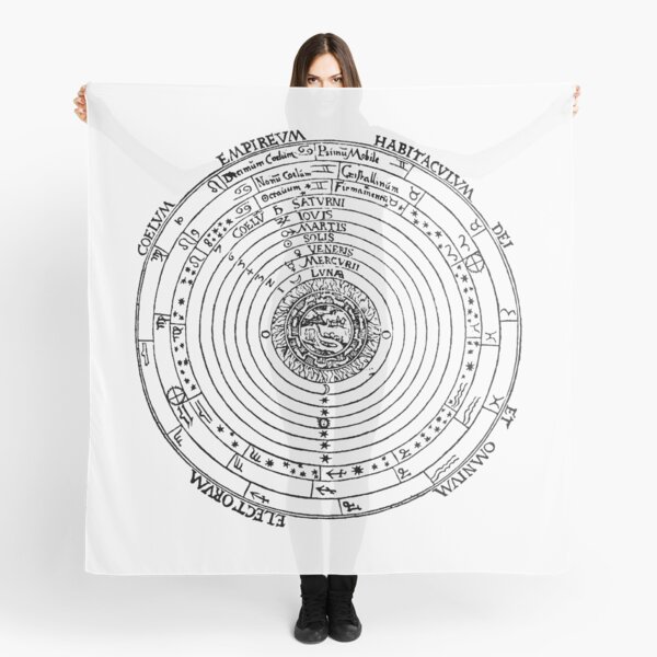 The Seven Heavens Astronomy Scarf
