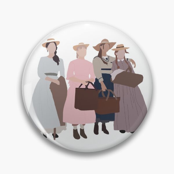 Item preview, Little women sticker designed and sold by andreaariass.