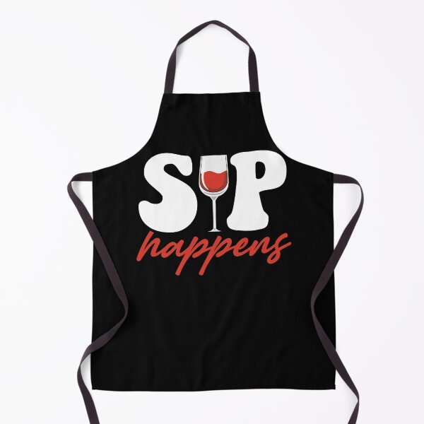 Item preview, Sip Happens Wine Lover Quote designed and sold by zanytee.