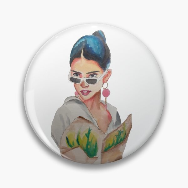 Item preview, Kendall Jenner Watercolor designed and sold by sofiadrel.