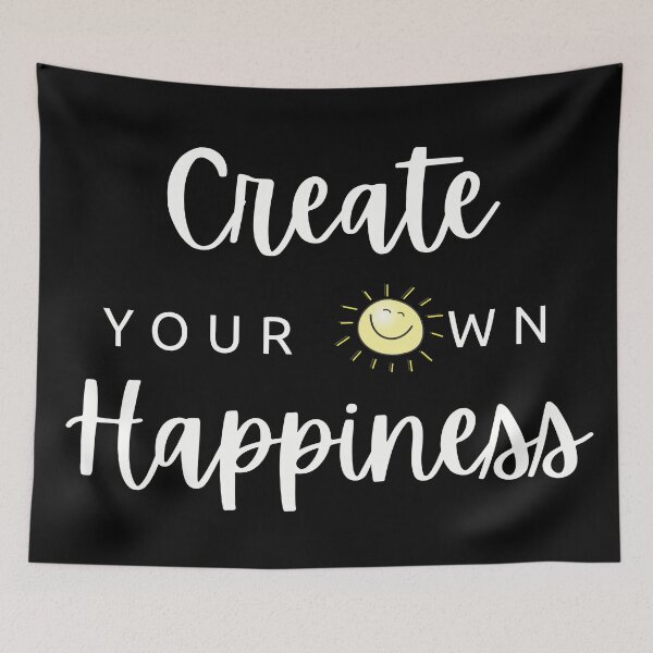 Item preview, Create your own Happiness, Create your, Happiness, Empower Women, Empowering Women, Empowered Woman, Feminist Quote, Woman Up, Girl Power designed and sold by naturecdesigns.