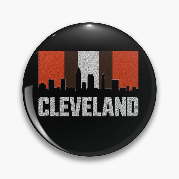 Artikelvorschau, Cleveland Skyline CLE Heimatstaat Ohio Pride Geschenk entworfen und verkauft von FreedomTree.