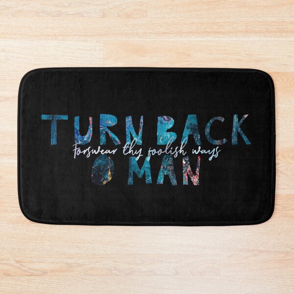 Item preview, Turn Back, O Man designed and sold by Theatre Thoughts.