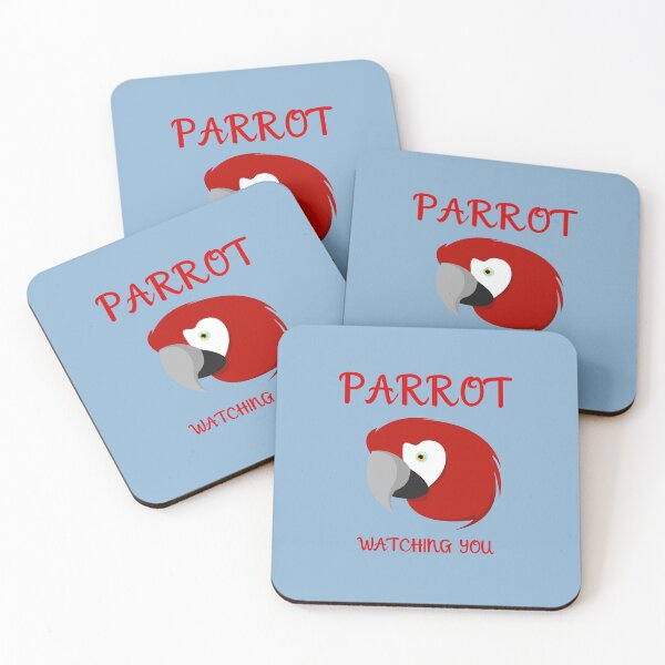 Item preview, Parrot Watching You designed and sold by ReshenNY.