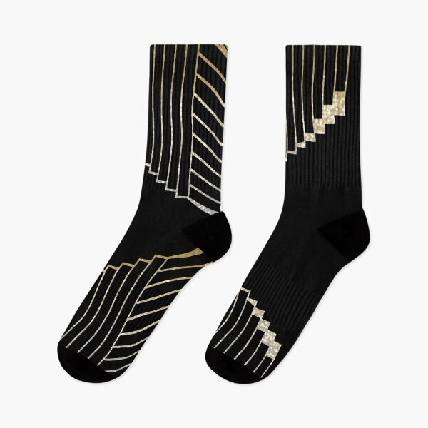 Item preview, Golden glimmer art deco design designed and sold by peggieprints.