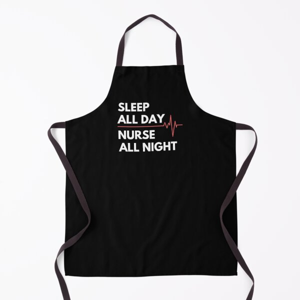 Item preview, Nightshift Nurse - Sleep all day Nurse all night designed and sold by Lolas-Creations.