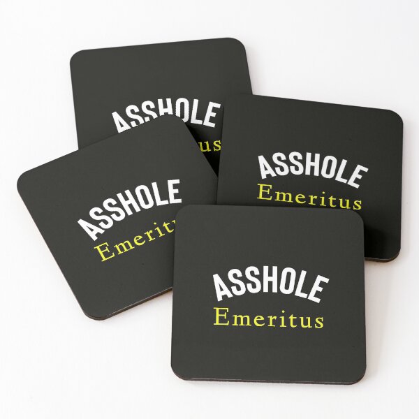 Item preview, Asshole Emeritus designed and sold by StoaMart.