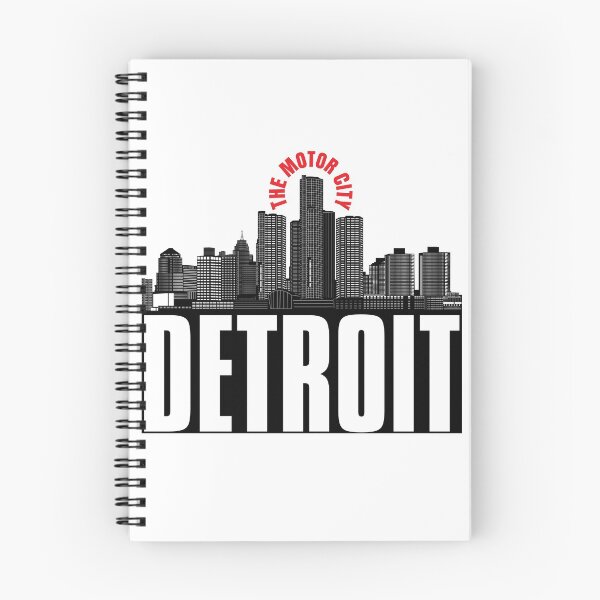 Item preview, The Motor City Detroit Skylines designed and sold by vonkhalifa15.