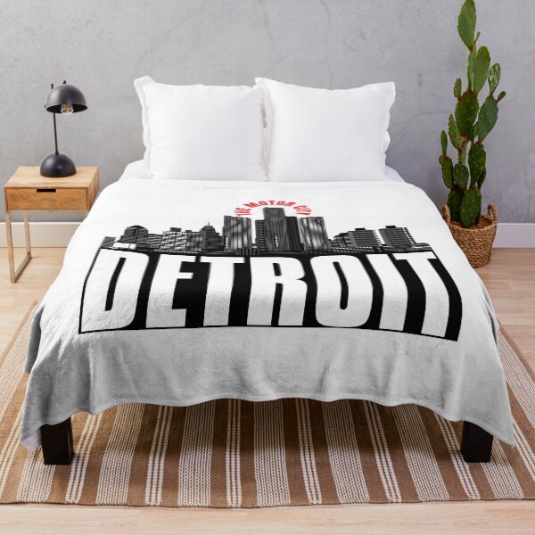 Artikelvorschau, The Motor City Detroit Skylines entworfen und verkauft von vonkhalifa15.