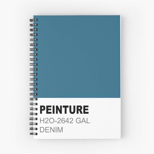 Item preview, Blue Paint Chip Sample - Denim designed and sold by hydrEAU.