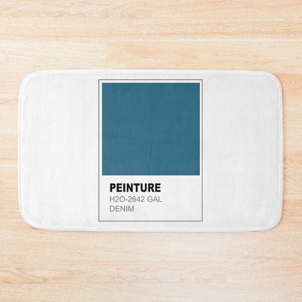 Item preview, Blue Paint Chip Sample - Denim designed and sold by hydrEAU.