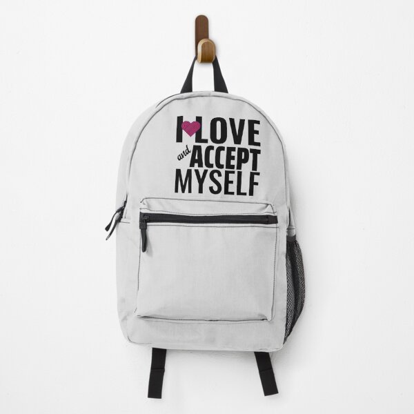 Item preview, I love and accept myself Positive Affirmations Design designed and sold by PositiveStudio.