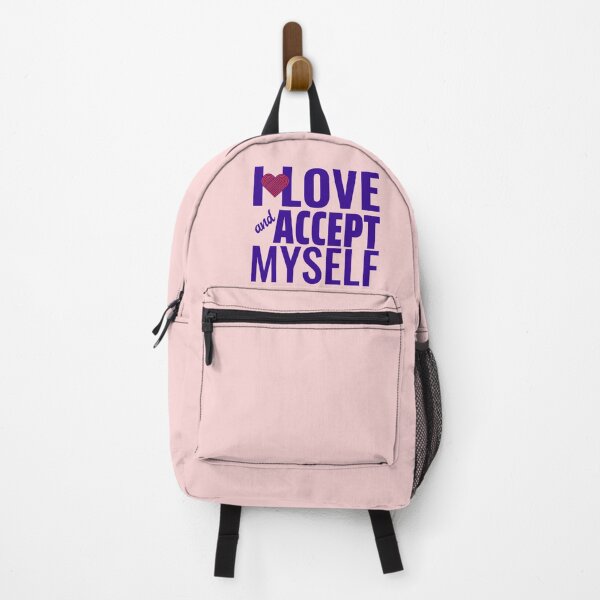 Item preview, I love and accept myself Positive Affirmations Design 2 designed and sold by PositiveStudio.