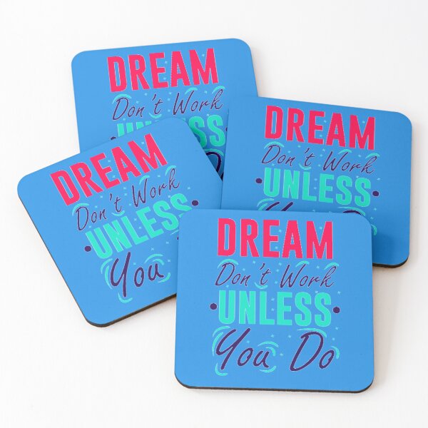 Item preview,  Dream Don’t Work Unless You Do!! designed and sold by Paris Forever Magic.