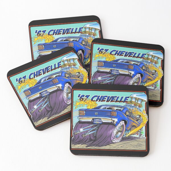 Item preview, Chevelle '67 Drag Racer  designed and sold by fuelledpencil.