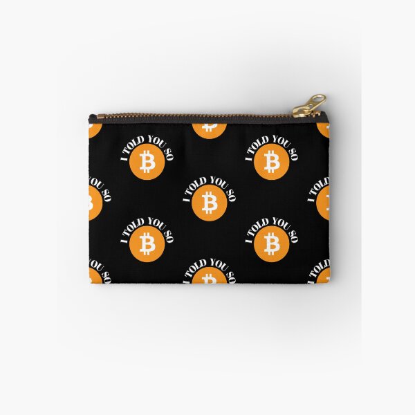 Item preview, I Told You So Bitcoin Crypto  designed and sold by Sweet-A-Dsignz.