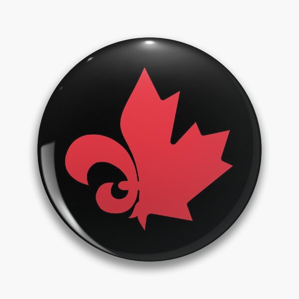 Item preview, Canadian Red Fleur-de-Leaf Fleur-de-lis Canadian Maple Leaf designed and sold by NatureImprimer.