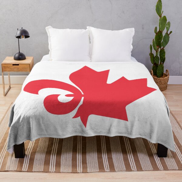 Item preview, Canadian Red Fleur-de-Leaf Fleur-de-lis Canadian Maple Leaf designed and sold by NatureImprimer.