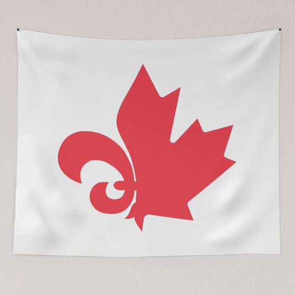 Item preview, Canadian Red Fleur-de-Leaf Fleur-de-lis Canadian Maple Leaf designed and sold by NatureImprimer.