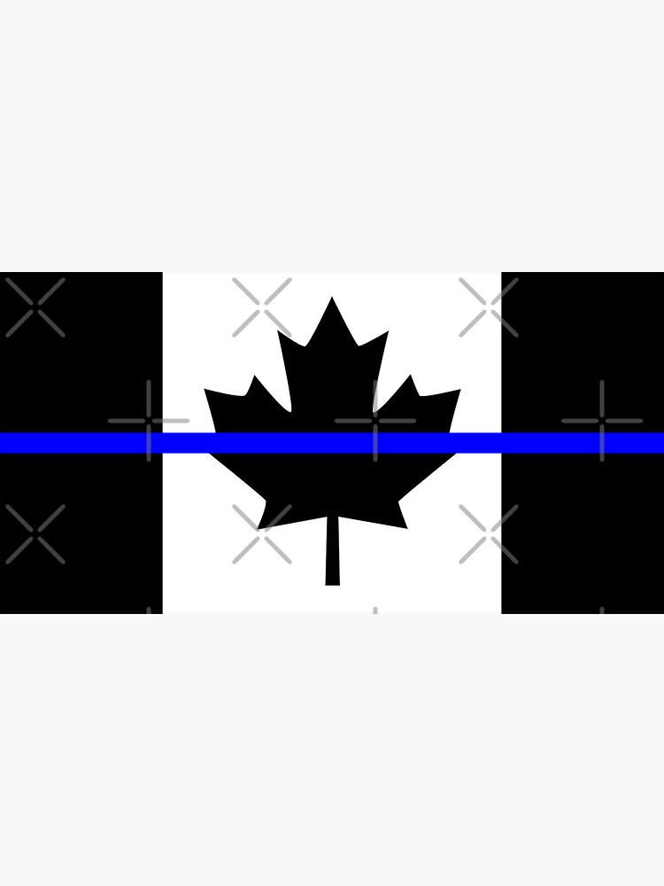 A Canadian Thin Blue Line by Garaga