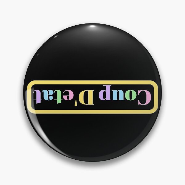 Item preview, coup d'etat designed and sold by brooklyntowner.