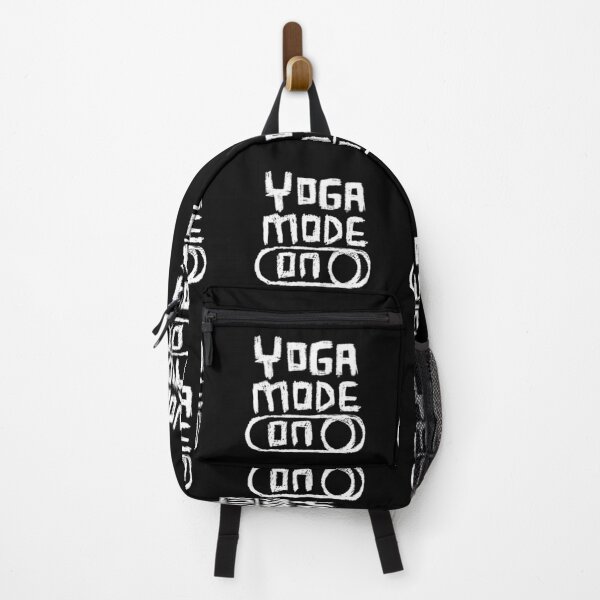 Item preview, Yoga Mode ON for Yogini and Trendy Yogi designed and sold by badlydrawnbabe.