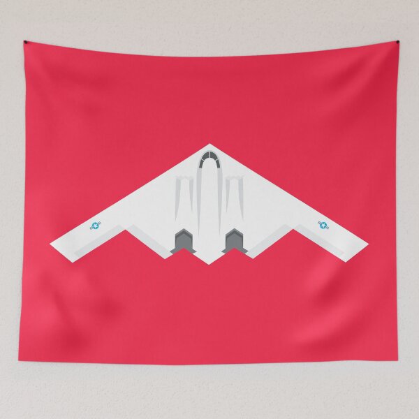 Item preview, B2 Stealth Bomber Jet Aircraft - Crimson designed and sold by VoodooCircus.