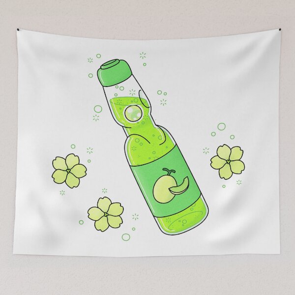 Item preview, Melon Marble Soda on White designed and sold by Tiffany Johnson.