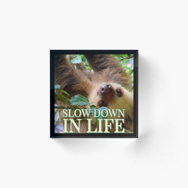 Item preview, Slow Down In Life designed and sold by MrsPeterson2021.