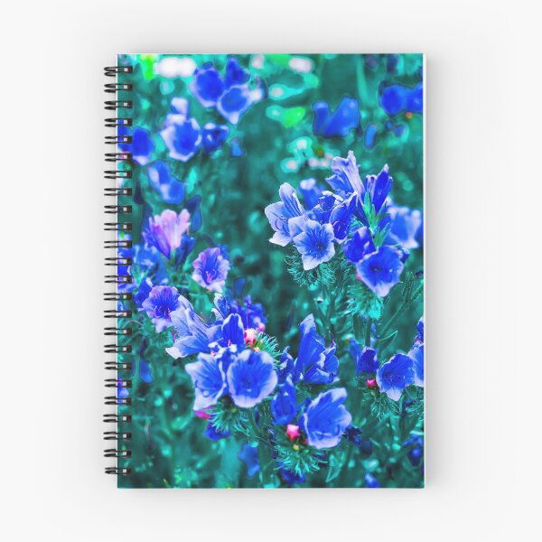 Item preview, viviid Bluebell flowers designed and sold by rbnofficial.