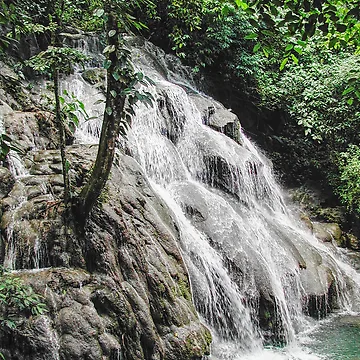 Artwork thumbnail, Waterfall Rocks by Kuetspal-Lin