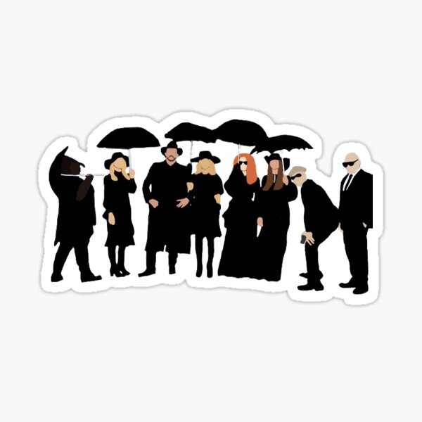 American Horror Story Coven Sticker For Sale By Natalyaka7 Redbubble