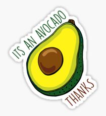 It's an avocado thanks Sticker