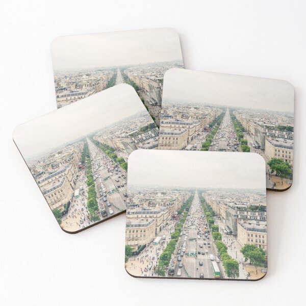 Item preview, Aerial view of the Champs-Élysées in Paris, France designed and sold by Carrie Lyman Photography.