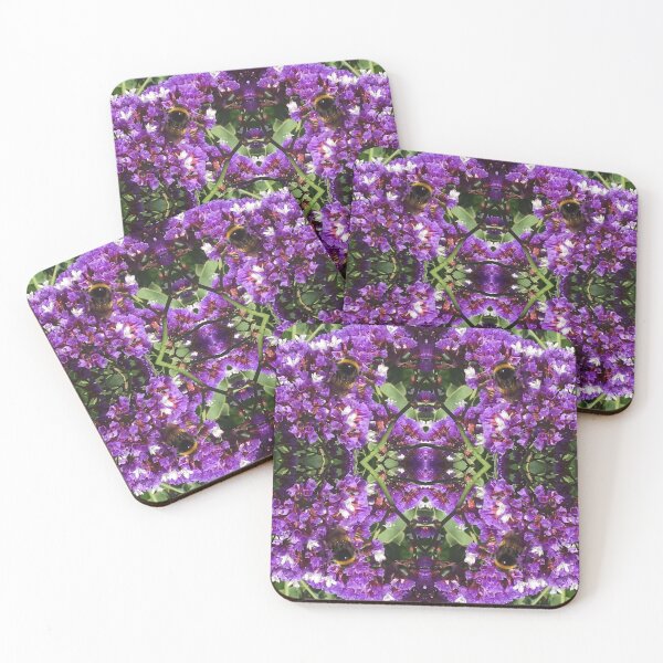 Item preview, Botanical, Divine - Summertime Bee Bumbling Purple Nectar designed and sold by RoseAromas.