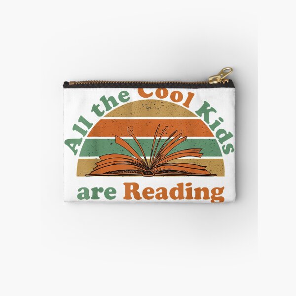 Item preview,  Vintage reto sunset all the cool kids are reading book designed and sold by linhkaphung.