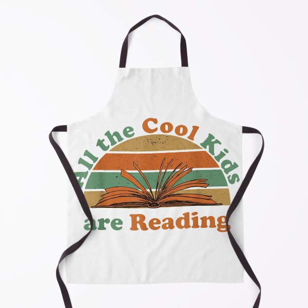 Item preview,  Vintage reto sunset all the cool kids are reading book designed and sold by linhkaphung.