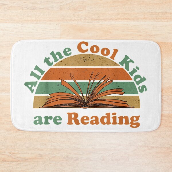 Item preview,  Vintage reto sunset all the cool kids are reading book designed and sold by linhkaphung.