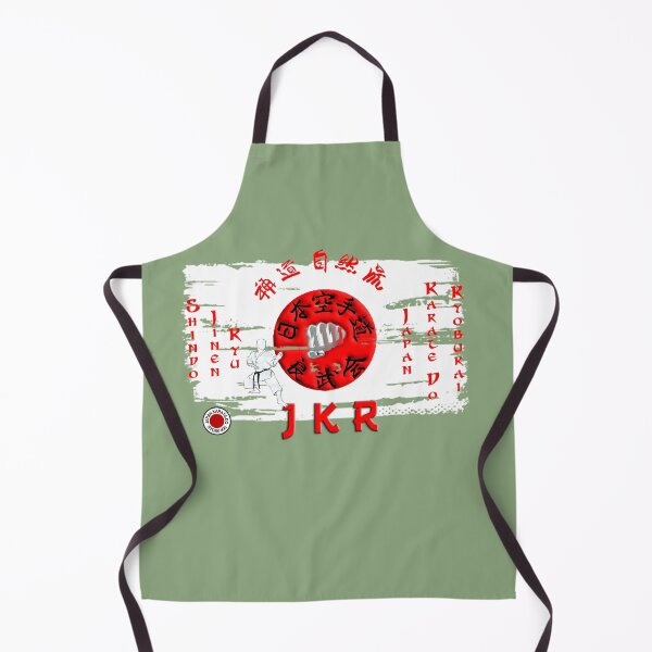 Item preview, JKR Flag - Shindo Jinen Ryu Japan Karate Do designed and sold by Zanshin-Art.